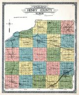 Henry County Outline Map, Henry County 1911